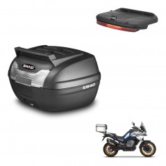 SHAD Baul SH40 parrilla superior + soporte montaje luz de freno KIT-438159