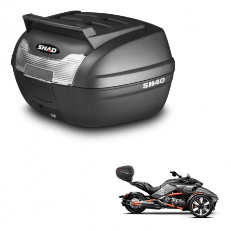 SHAD Trunk SH40 upper grill + mounting bracket KIT-438162