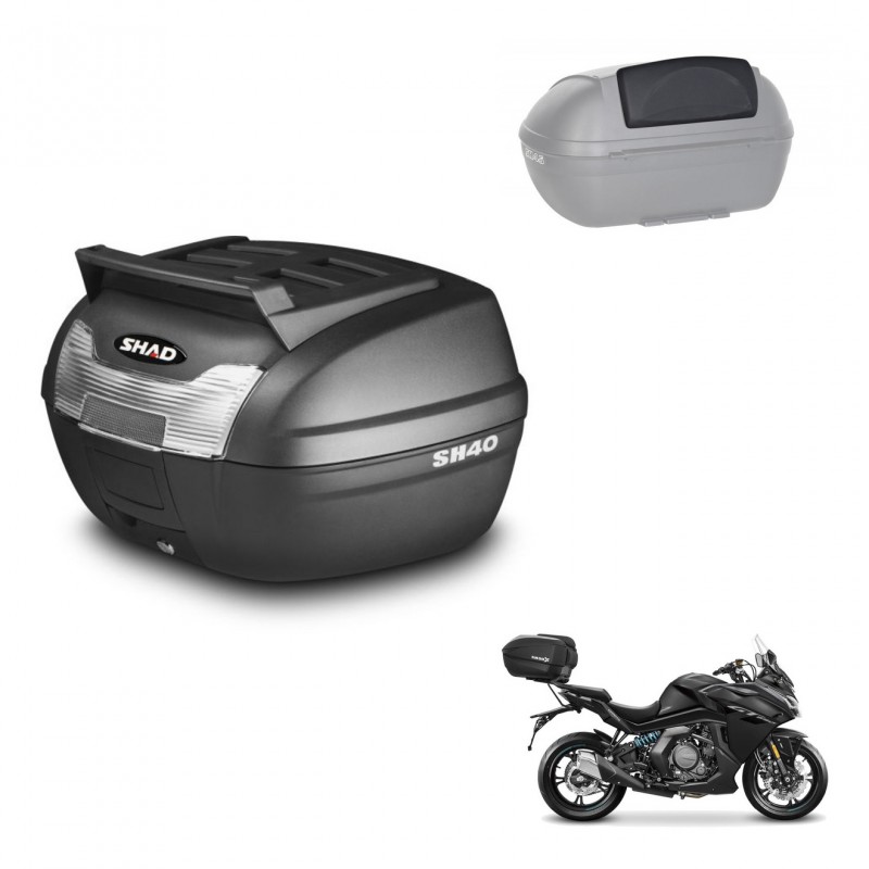 SHAD Baul SH40 parrilla superior + soporte montaje respaldo KIT-438264
