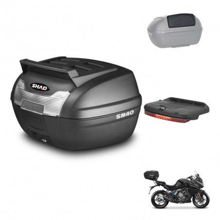 SHAD Baul SH40 parrilla superior + soporte montaje accesorios KIT-438265