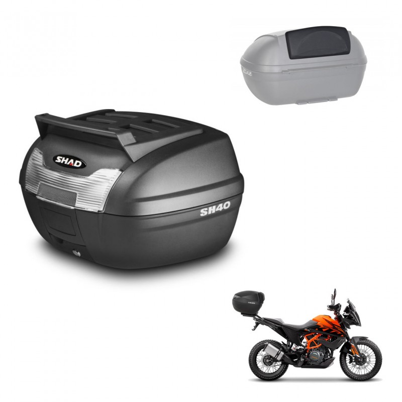 SHAD Baul SH40 parrilla superior + soporte montaje respaldo KIT-438272