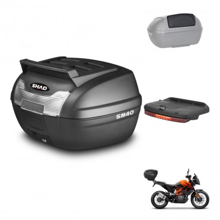 SHAD Baul SH40 parrilla superior + soporte montaje accesorios KIT-438273