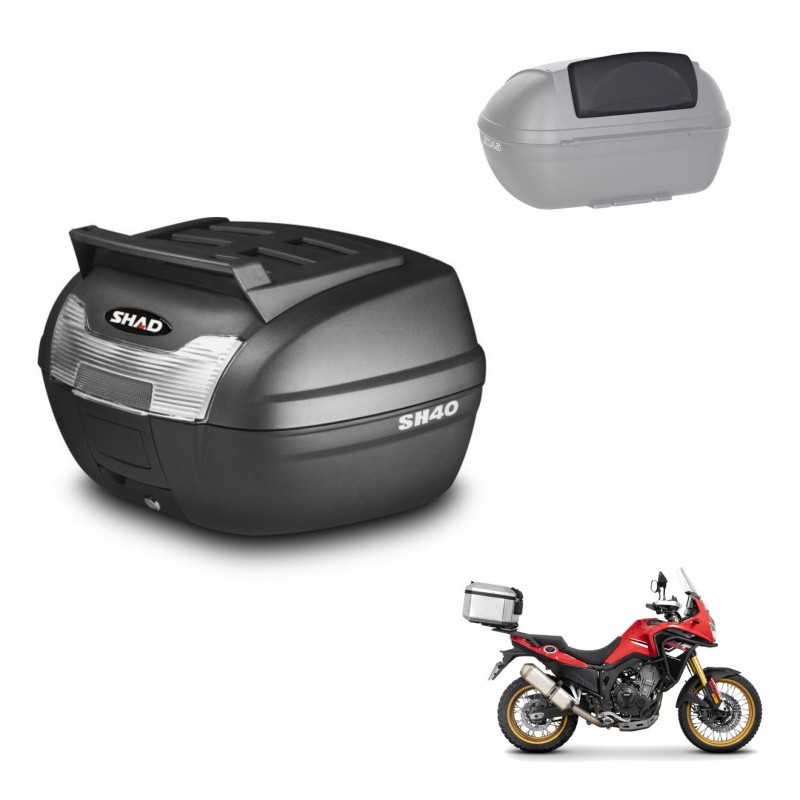 SHAD Baul SH40 parrilla superior + soporte montaje respaldo KIT-438276