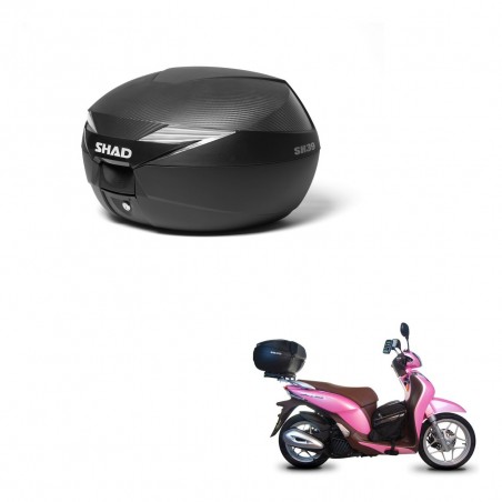 SHAD Baul SH39 carbon + soporte montaje KIT-438323