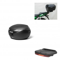 SHAD Baul SH39 carbon + soporte montaje luz de freno KIT-438342