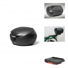 SHAD Baul SH39 carbon + soporte montaje accesorios KIT-438343