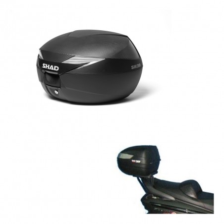 SHAD Baul SH39 carbon + soporte montaje KIT-438374