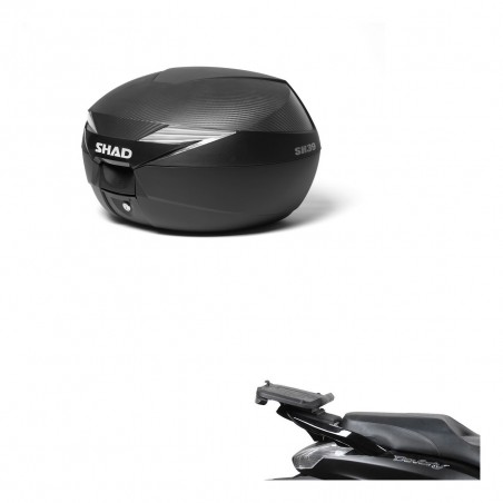 SHAD Baul SH39 carbon + soporte montaje KIT-438407