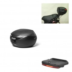 SHAD Baul SH39 carbon + soporte montaje luz de freno KIT-438414