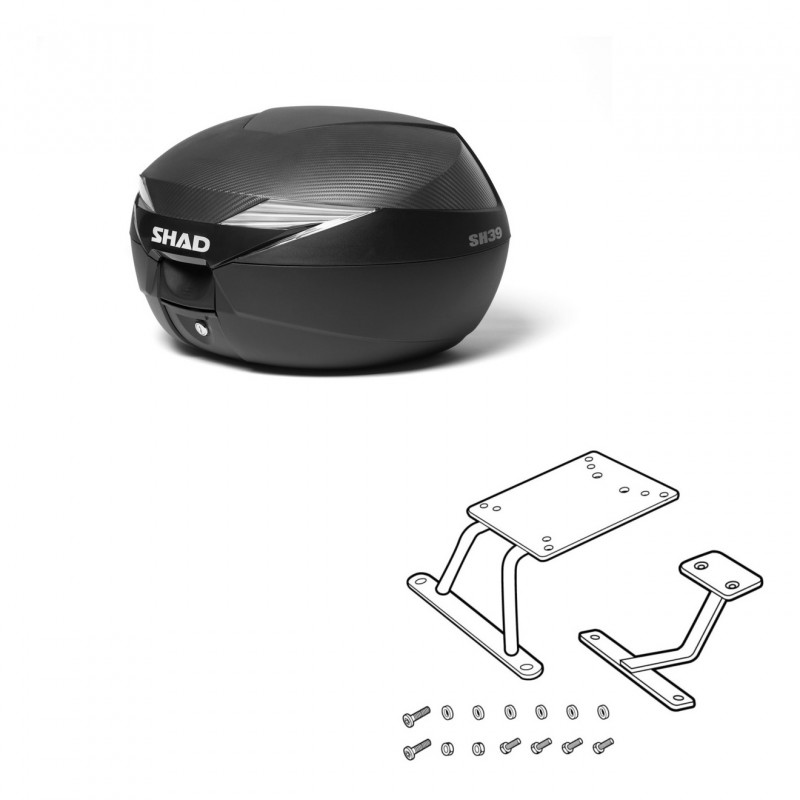 SHAD SH39 carbon trunk + mounting bracket KIT-438425