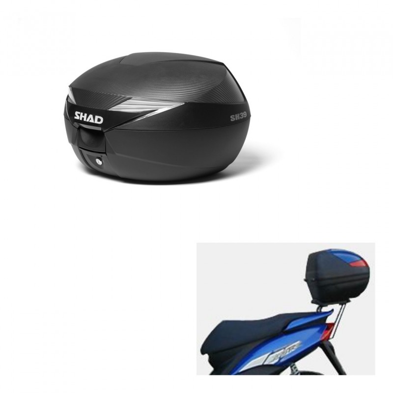 SHAD Baul SH39 carbon + soporte montaje KIT-438431