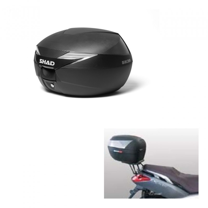 SHAD Baul SH39 carbon + soporte montaje KIT-438443