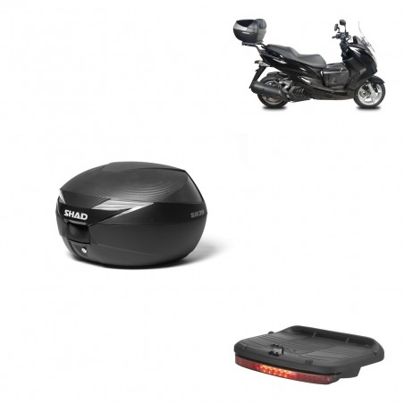 SHAD SH39 carbon trunk + mounting bracket brake light KIT-438468