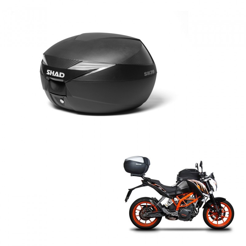 SHAD Baul SH39 carbon + soporte montaje KIT-438473