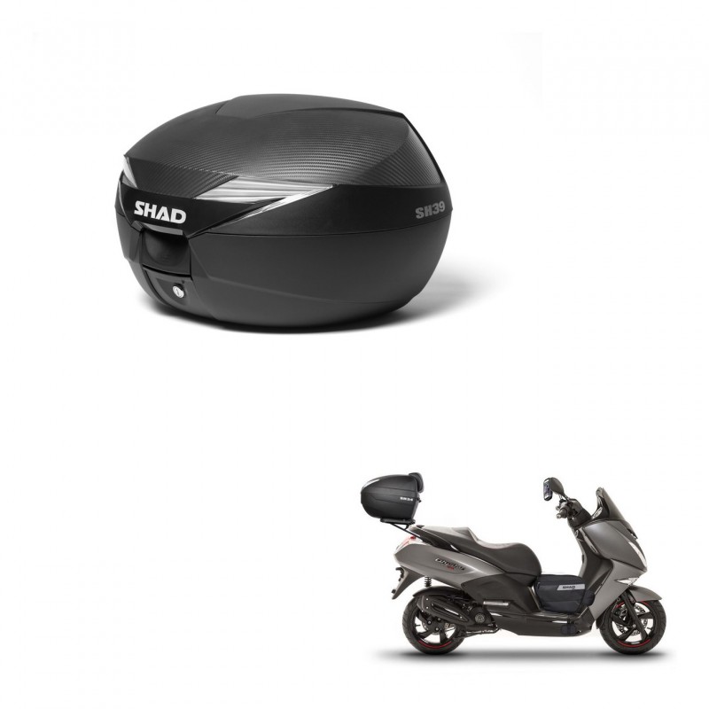 SHAD Baul SH39 carbon + soporte montaje KIT-438490