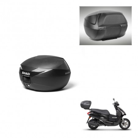 SHAD SH39 carbon trunk + mounting support backrest KIT-438496