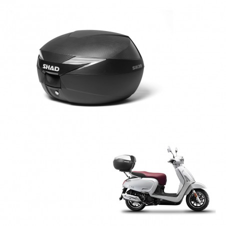 SHAD Baul SH39 carbon + soporte montaje KIT-438498