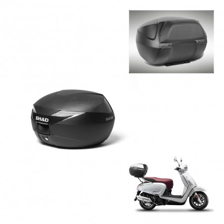 SHAD SH39 carbon trunk + mounting support backrest KIT-438500