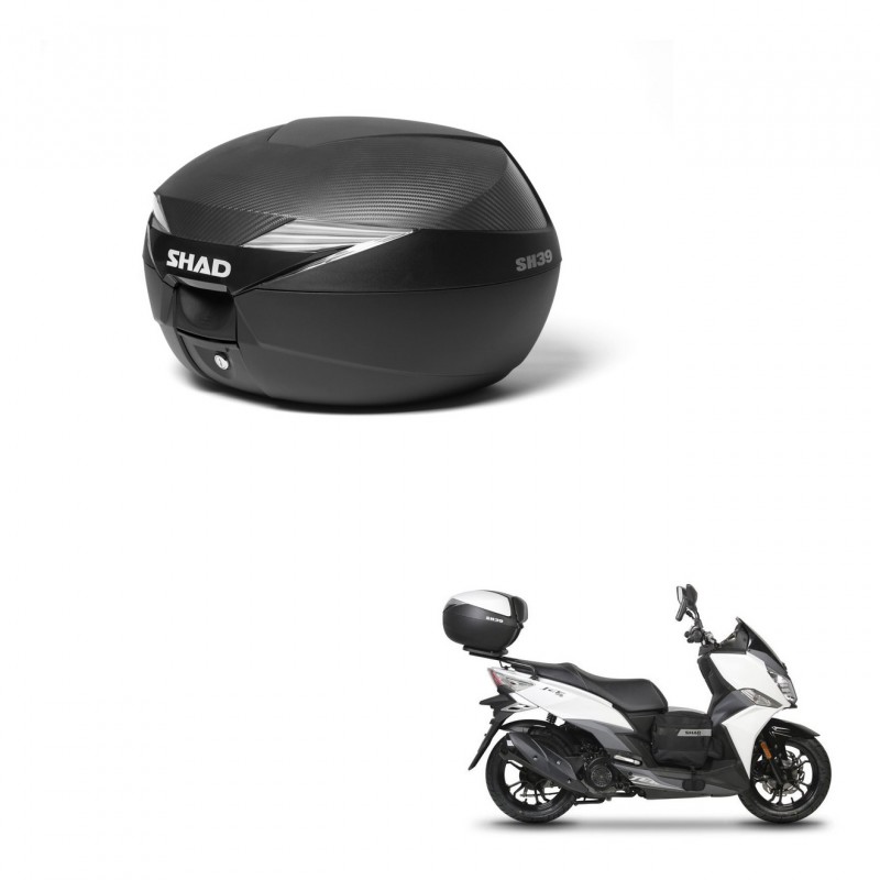 SHAD Baul SH39 carbon + soporte montaje KIT-438506