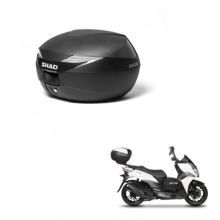 SHAD Baul SH39 carbon + soporte montaje KIT-438506