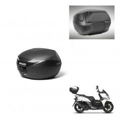 SHAD Baul SH39 carbon + soporte montaje respaldo KIT-438508