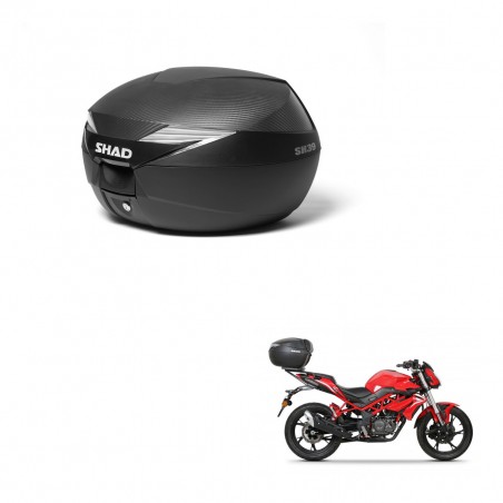 SHAD Baul SH39 carbon + soporte montaje KIT-438518