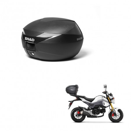 SHAD Baul SH39 carbon + soporte montaje KIT-438522