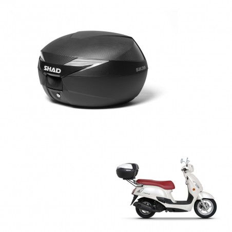 SHAD Baul SH39 carbon + soporte montaje KIT-438526