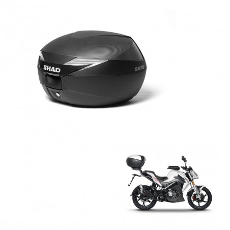 SHAD Baul SH39 carbon + soporte montaje KIT-438546