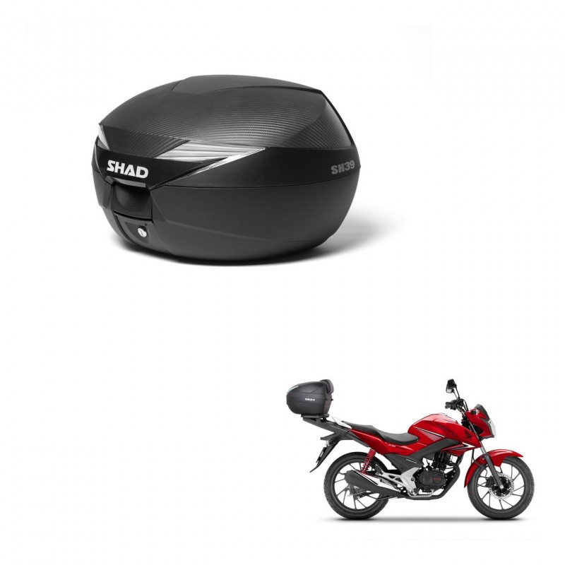 SHAD Baul SH39 carbon + soporte montaje KIT-438558
