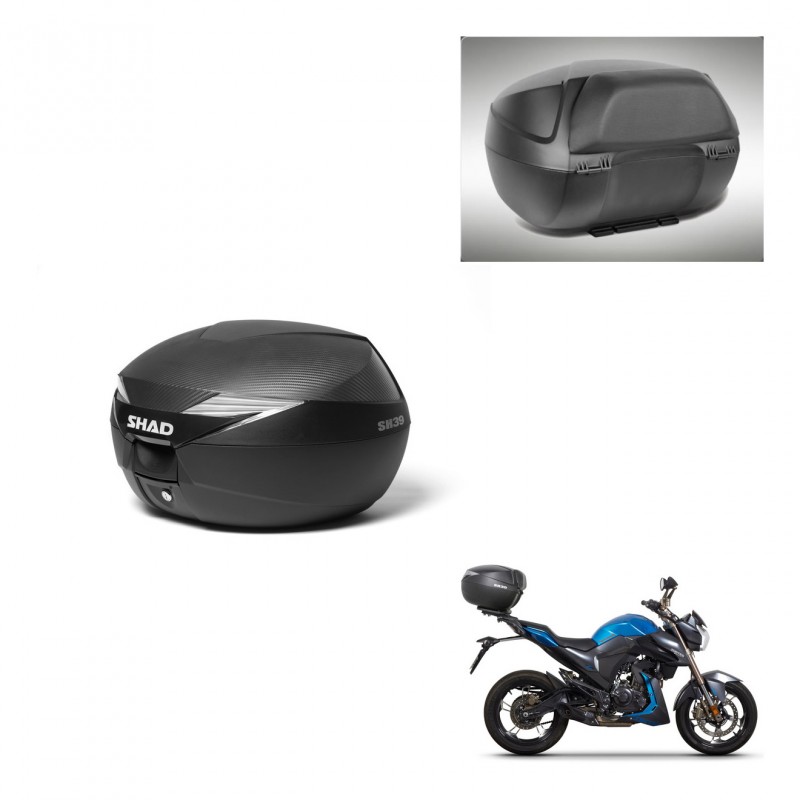 SHAD SH39 carbon trunk + mounting support backrest KIT-438616
