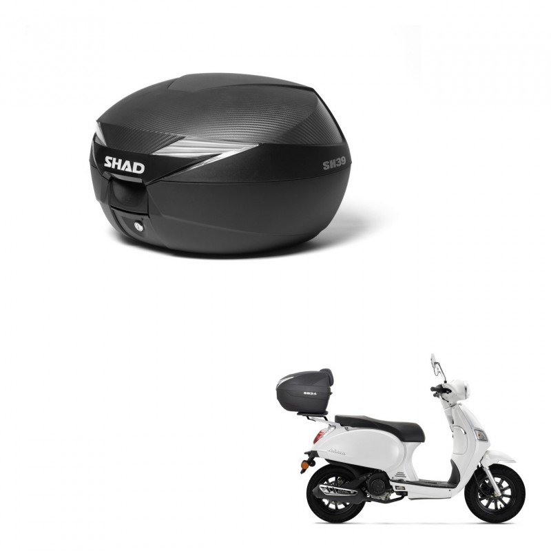 SHAD Baul SH39 carbon + soporte montaje KIT-438634