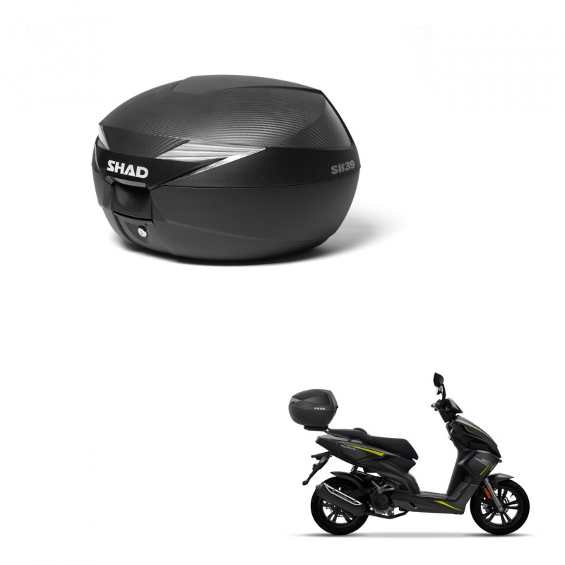 SHAD Baul SH39 carbon + soporte montaje KIT-438642