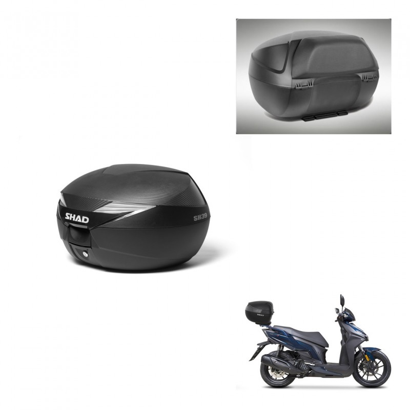 SHAD SH39 carbon trunk + mounting support backrest KIT-438648
