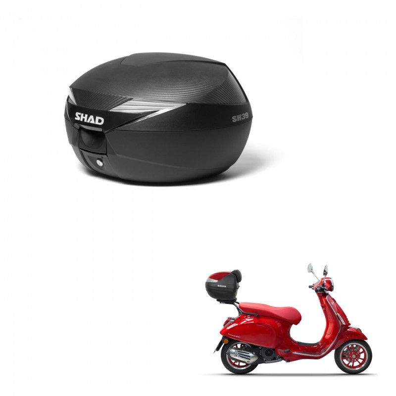 SHAD Baul SH39 carbon + soporte montaje KIT-438654
