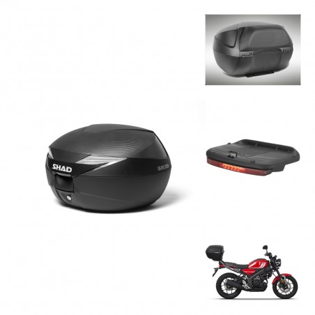 SHAD SH39 carbon trunk + mounting bracket accessories KIT-438661