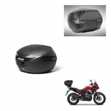 SHAD SH39 carbon trunk + mounting support backrest KIT-438664