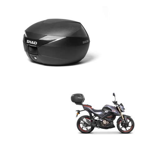 SHAD Baul SH39 carbon + soporte montaje KIT-438670