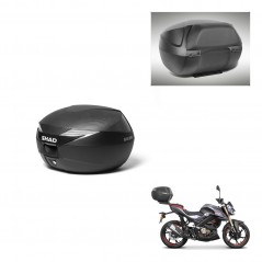 SHAD SH39 carbon trunk + mounting support backrest KIT-438672