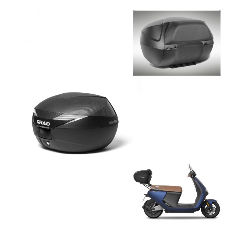 SHAD SH39 carbon trunk + mounting support backrest KIT-438684