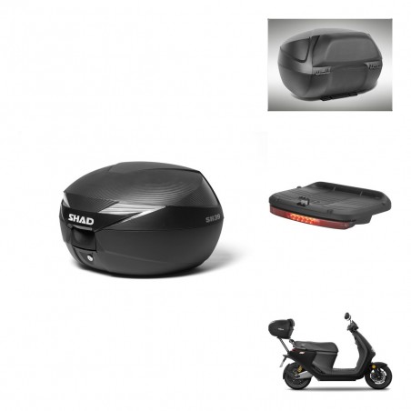 SHAD SH39 carbon trunk + mounting bracket accessories KIT-438689