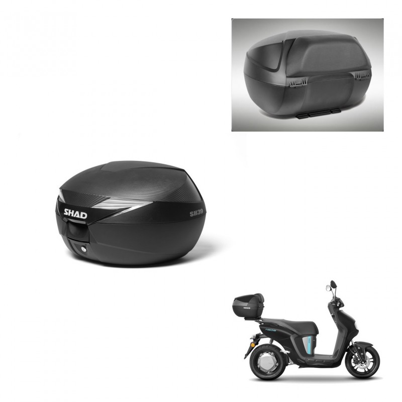 SHAD SH39 carbon trunk + mounting support backrest KIT-438708