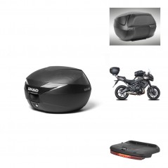SHAD Baul SH39 carbon + soporte montaje accesorios KIT-438773