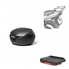 SHAD SH39 carbon trunk + mounting bracket brake light KIT-438790