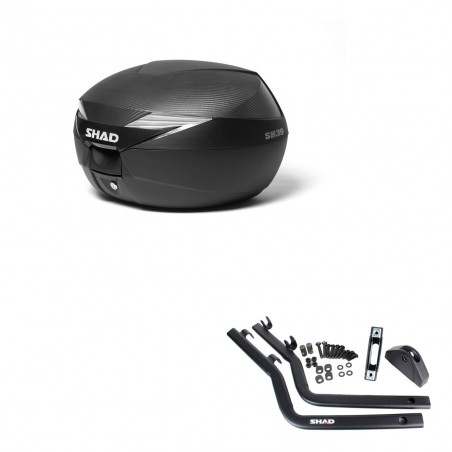 SHAD Baul SH39 carbon + soporte montaje KIT-438798