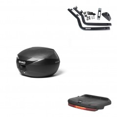 SHAD Baul SH39 carbon + soporte montaje luz de freno KIT-438799