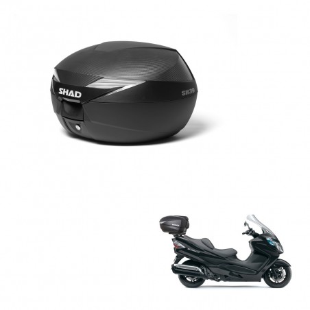 SHAD Baul SH39 carbon + soporte montaje KIT-438807