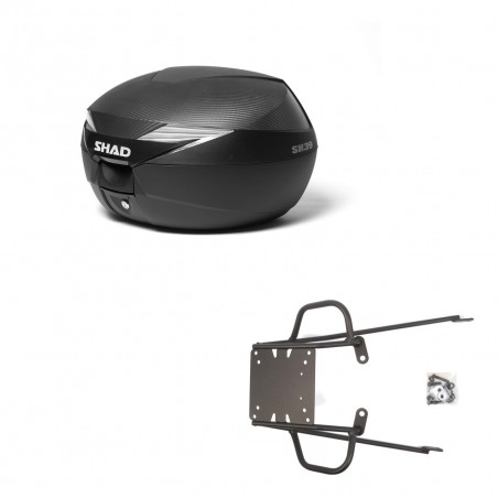 SHAD Baul SH39 carbon + soporte montaje KIT-438822
