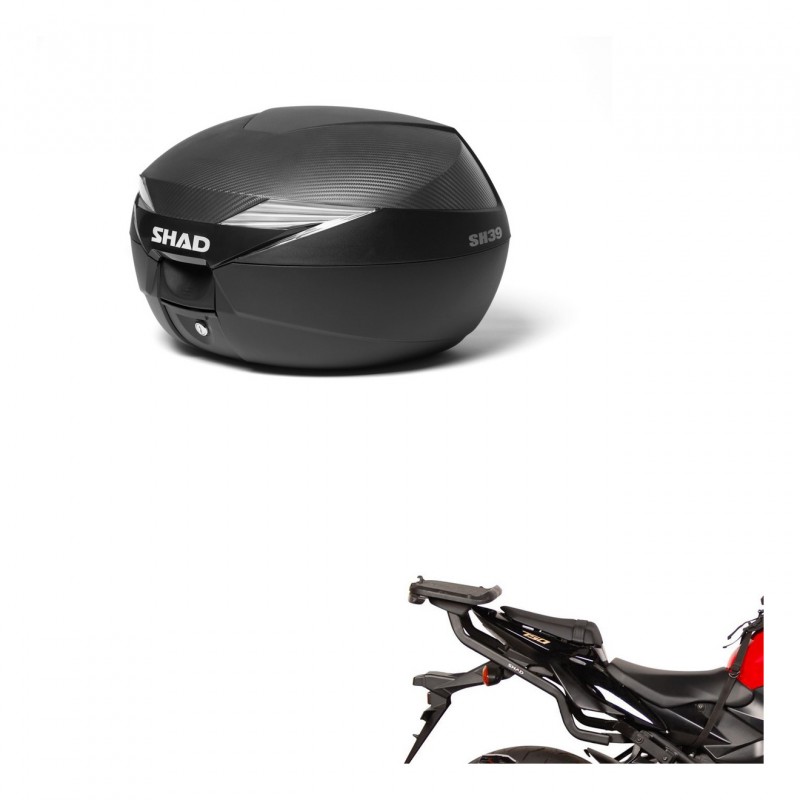 SHAD Baul SH39 carbon + soporte montaje KIT-438828