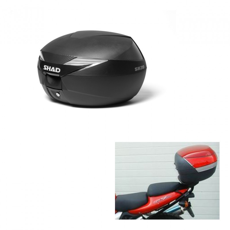 SHAD Baul SH39 carbon + soporte montaje KIT-438831